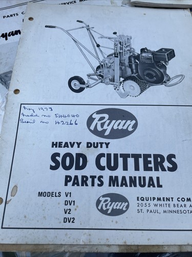 Ryan heavy duty sod cutter - ryan,