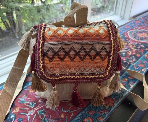 New ethnic tassel mini - ethnic,