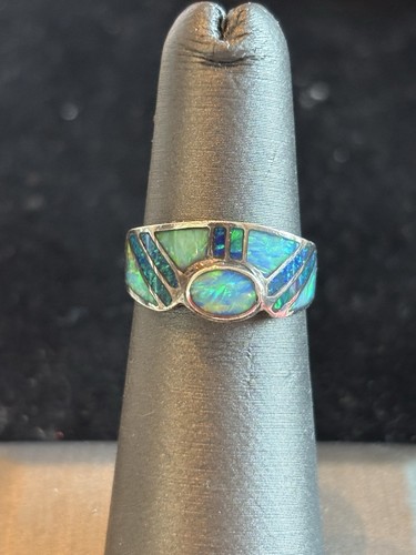 Spectacular mexican opal - opal, inlay