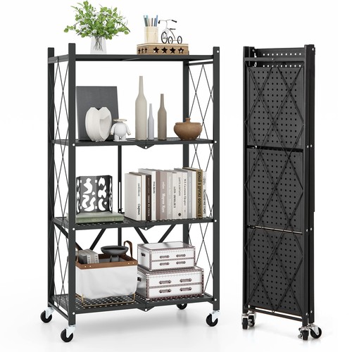 Layer foldable storage rack - 4,
