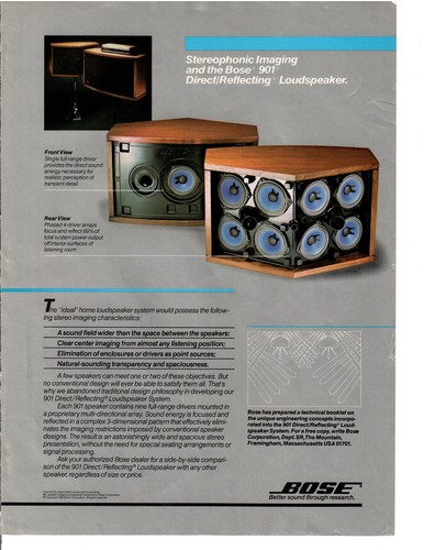 Vintage bose 901 - vintage,