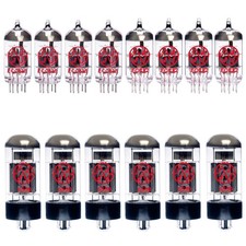 Replacement Valve Kit for Ampeg SVT-VR (3 x ECC83 2 x ECC82 1 x Balanced ECC8...