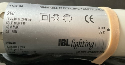 Ibl dimmable electronic - ibl,