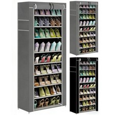 27 Pairs 10 Tier Shoes Rack