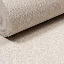 Plain Beige Textured Wallpaper