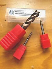 HN55 SOLID CARBIDE 4 FLUTE CUTTERS COATED ENDMILLS