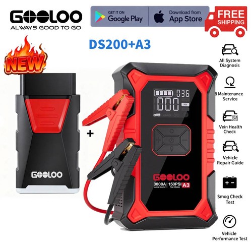 Gooloo car jump - starter, air