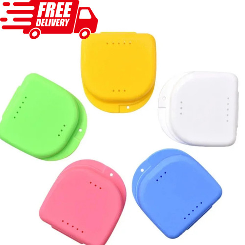 Orthodontic retainer box teeth - retainer,