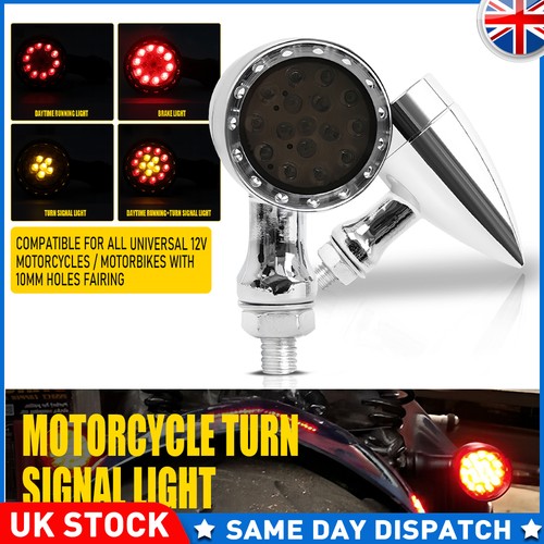 2pcs led chrome bullet turn - led,