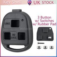 3 Buttons Key Fob Case Shell
