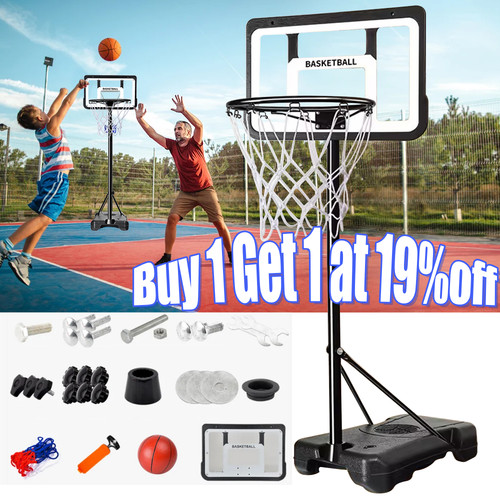 8ft portable basketball - basketball, hoop