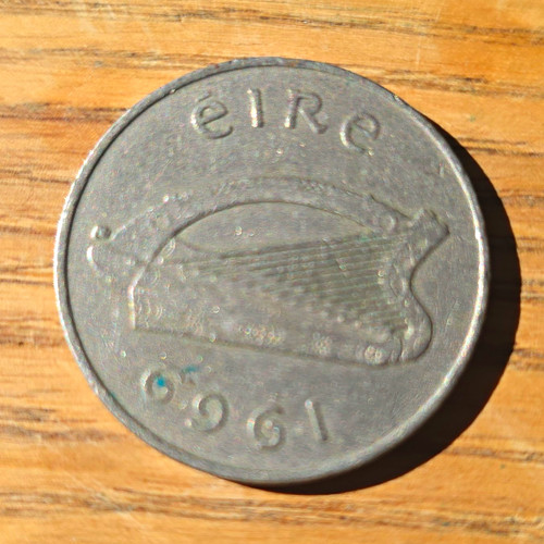 Ireland decimal 10p coin 1969 - coin,