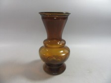 VINTAGE  AMBER COLOURED  GLASS