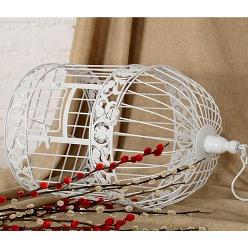Metal vintage bird cage - vintage,