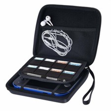BLACK- Carry Storage Hard Protective Case Cover For Nintendo 2DS Game