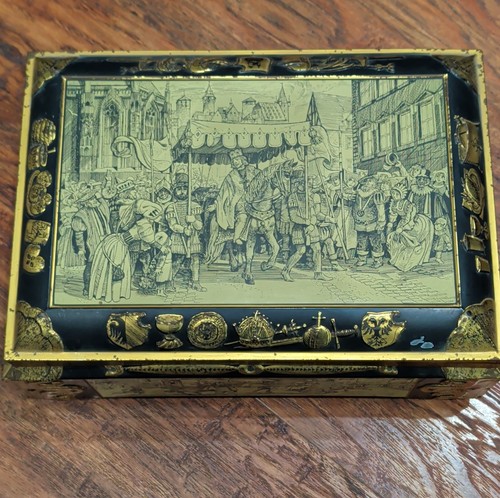 Otto schmidt embossed tin - schmidt,