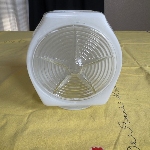 Vintage milk glass square - milk,