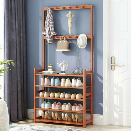 Large wooden tiers - wooden, coat