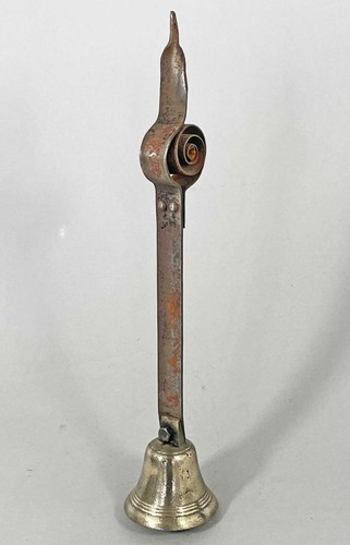 Antique brass bell spring - brass,