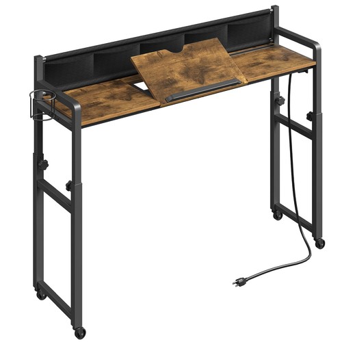 Overbed table with - overbed, wheels