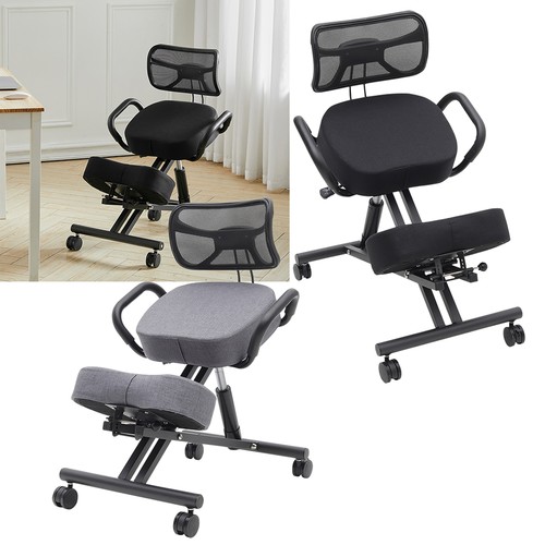 Ergonomic kneeling chair with - ergonomic,