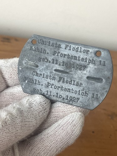 Rare ww2 german dog - german, tag