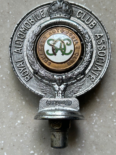 Vintage car grille badge - grille,
