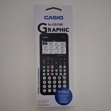 Casio fx-CG100 Graphic Calculator-Colour for  Screen, A-Level &Higher Education
