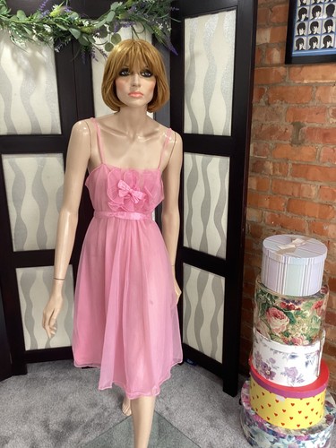 Vintage pink nightdress - vintage, lovely