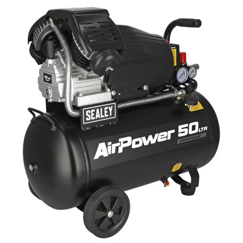 Sealey sac5030va 50l twin - sealey,