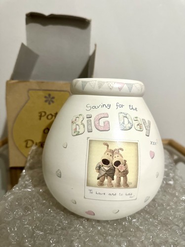 Hand decorated pot dreams - decorated,