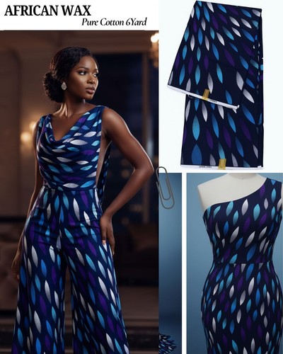 Yards african wax print - yards, 100%