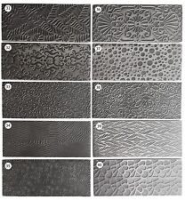 Metal Pattern Texturing Plate for Rolling Mill & Press. Choice of Styles. J2495