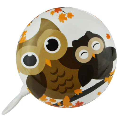 Kiddimoto owl bicycle bell - ,