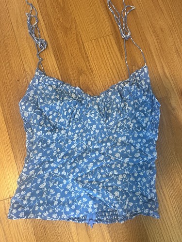 Reformation blue tank - blue,