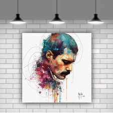 Freddie Mercury Canvas Wall