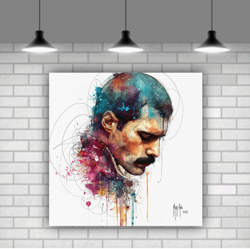 Freddie mercury canvas wall - canvas,