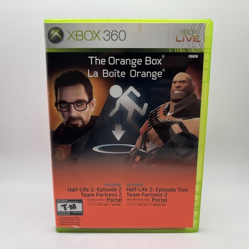 The orange box xbox 360 - the,