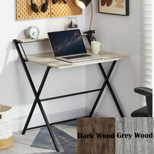 Folding Computer Desk Home Office Desk PC Laptop Compact Table Study Workstation