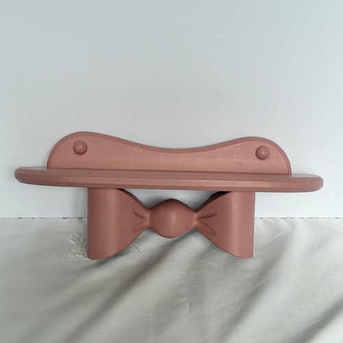 Lavender lace wall shelf - lace,