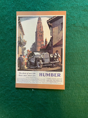 Humber cars snipe - humber, saloon