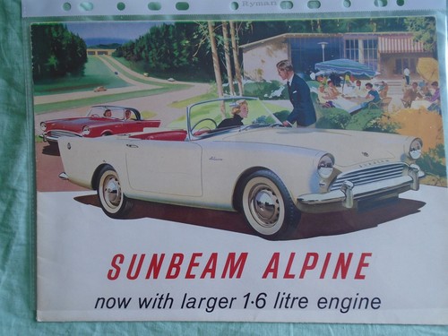 Sunbeam alpine litre - sunbeam,