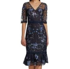 NWT Marchesa Notte V Neck