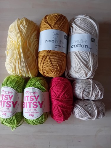 Mixed cotton yarn - cotton, yarn-