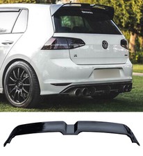 REAR ROOF SPOILER OETTINGER STYLE GLOSS BLACK FOR VW GOLF MK7/7.5 2013-20