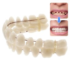 UK Snap On False Teeth Upper &