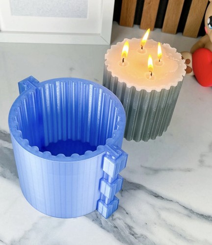 Candle mould for - candle, diy
