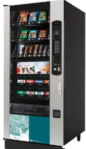 Crane cascade snacks vending - snacks,
