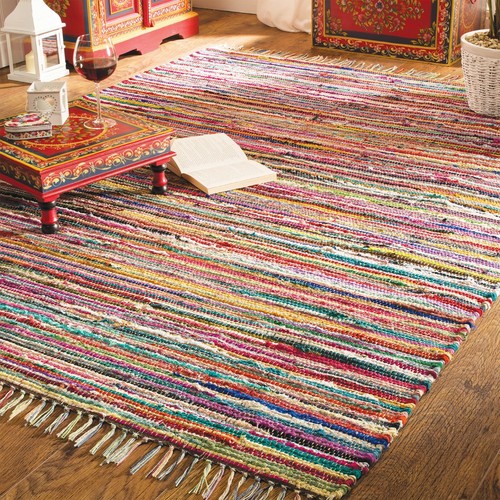 Chindi rag rug - chindi,