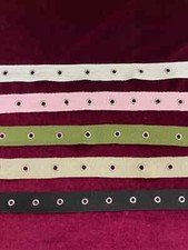 1", Cotton eyelet tape, eyelet